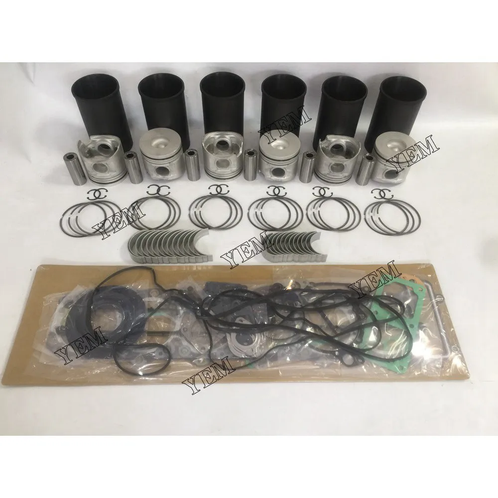 Brand New 6D16 Overhaul Kit With Gasket Set for Mitsubishi Engine. 5