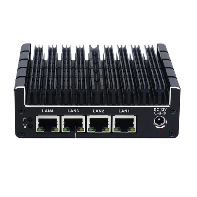 Partaker C4 AES-NI J3160 Pfsense Mini Server NUC Fanless
