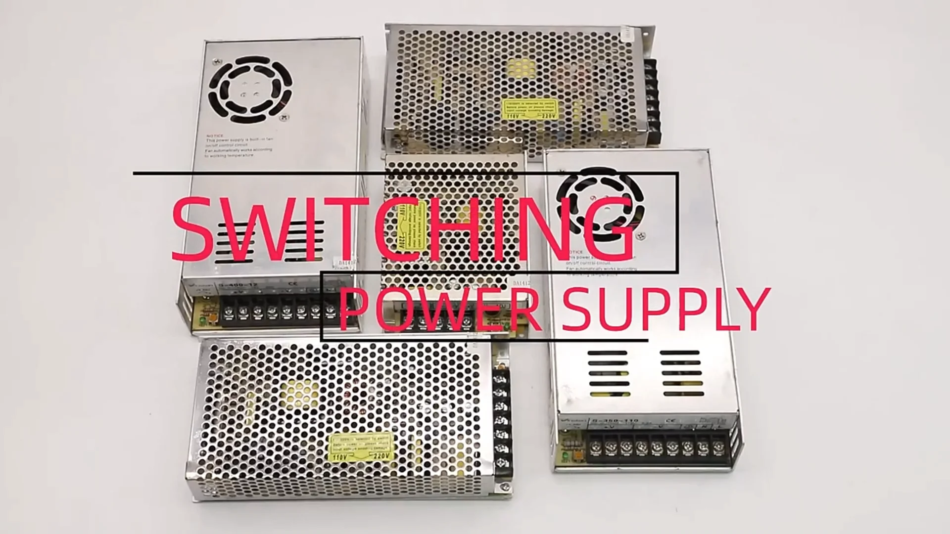 Winston S3512 12v 35w 3a Acdc Aluminium Smps Switching Power Supply