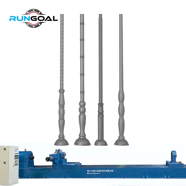 Concrete Pipe Spinning Machine for Decorative Light Pole details