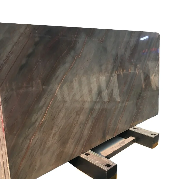 Elegant Fantasy Brown Floor Tiles Indoor Decoration Marble