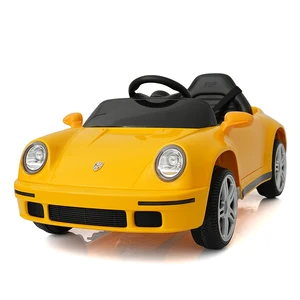 Ruf 2.4G RC Electric Children's Ride-on Car Multi-Function Music Suspension Dual Motors Available Spray Paint Colors-Plastic