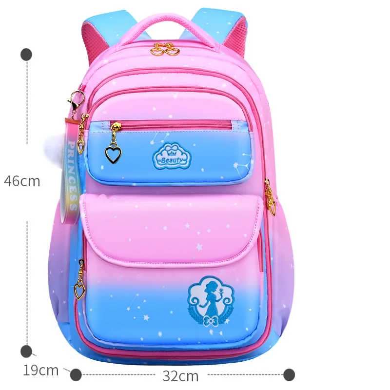 Schoolbag Primary School Students Gradient Wholesale Girls 6-12 Years ...