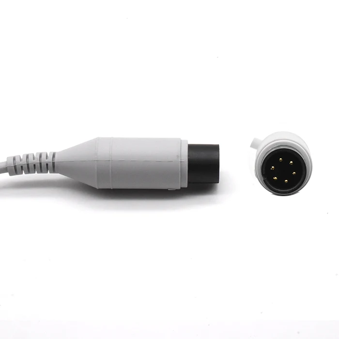 Cavo ECG AAMI ZOLL MINDRAY 6 Pin Con 5 Cavi A Scatto AHA - Nuovo, Per Cavo ECG AAMI ZOLL MINDRAY 6 Pin Con 5 Cavi A Scatto AHA - Nuovo, Per