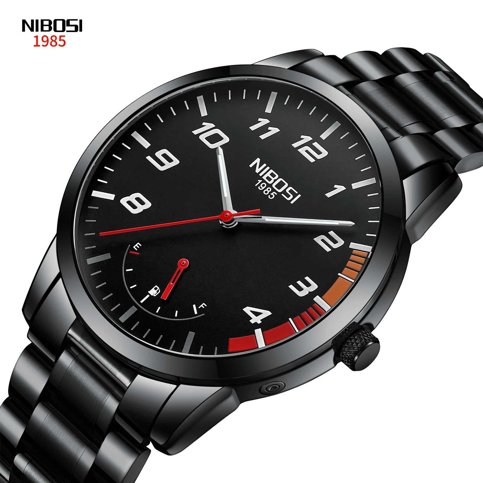 BERSIGAR Orologio Automatico Uomo - Vetro Zaffiro, Movimento Giapponese, Impermeabile 10 Bar, Quadrante Verde - 3