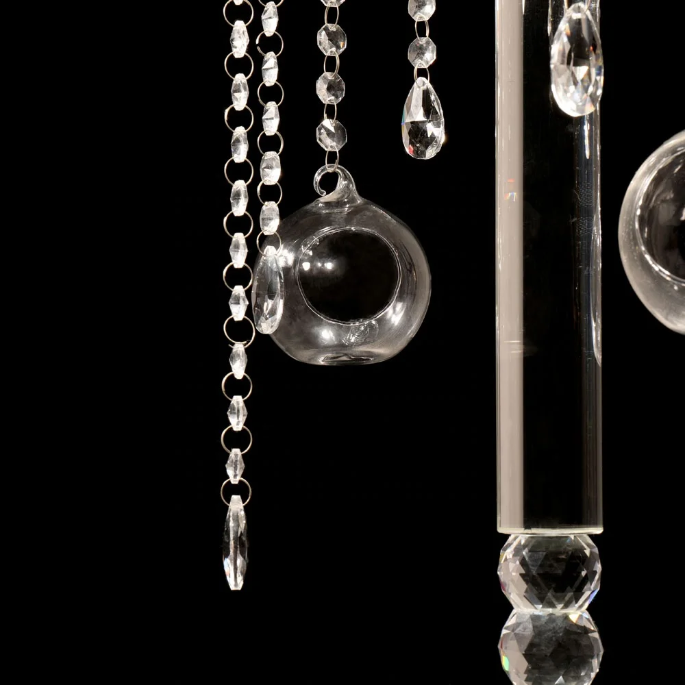 Высококачественное свадебное украшение для дома/Вечеринки/свадьбы, кристальная подставка для цветов