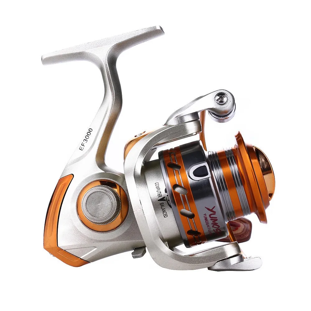 ef1000 fishing reel Spinning Right and Left Interchangeable Gear Ratio 5.5:1 Freshwater Fishing Reel : Buy Online at Best Price in KSA By moving the center of gravity closer to the anglers hand Yumoshi EF 1000 9000 Spinning