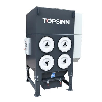 TOPSINN Industrial Dust Collector Equipment with New Laser Cutting Pulse Filter Cartridge System Dust Removal System