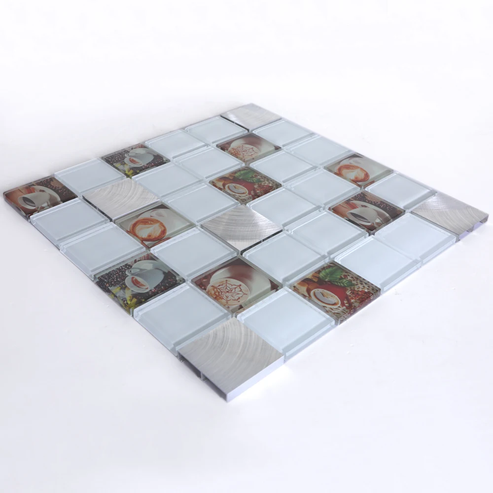 Classic Style Foshan Factory Supplies Glass mosaic Swimming Pool Tile Wall Backsplash Mosaics Glossy Wall Floor Tile Mosaics