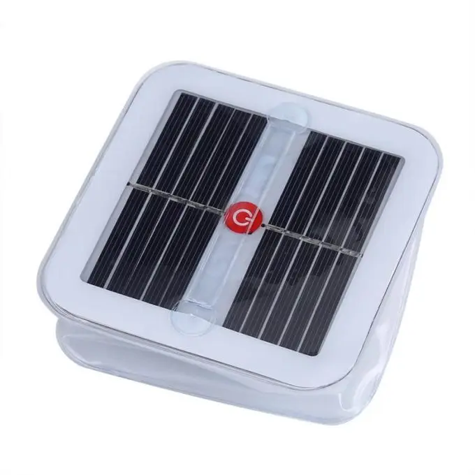 Square Solar Inflatable Lanterns for Camping Emergency Light