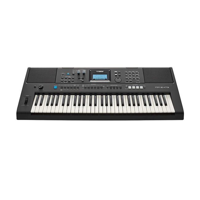 Yamahas PSR-473 Electronic Organ - 61 Keys & LCD Display