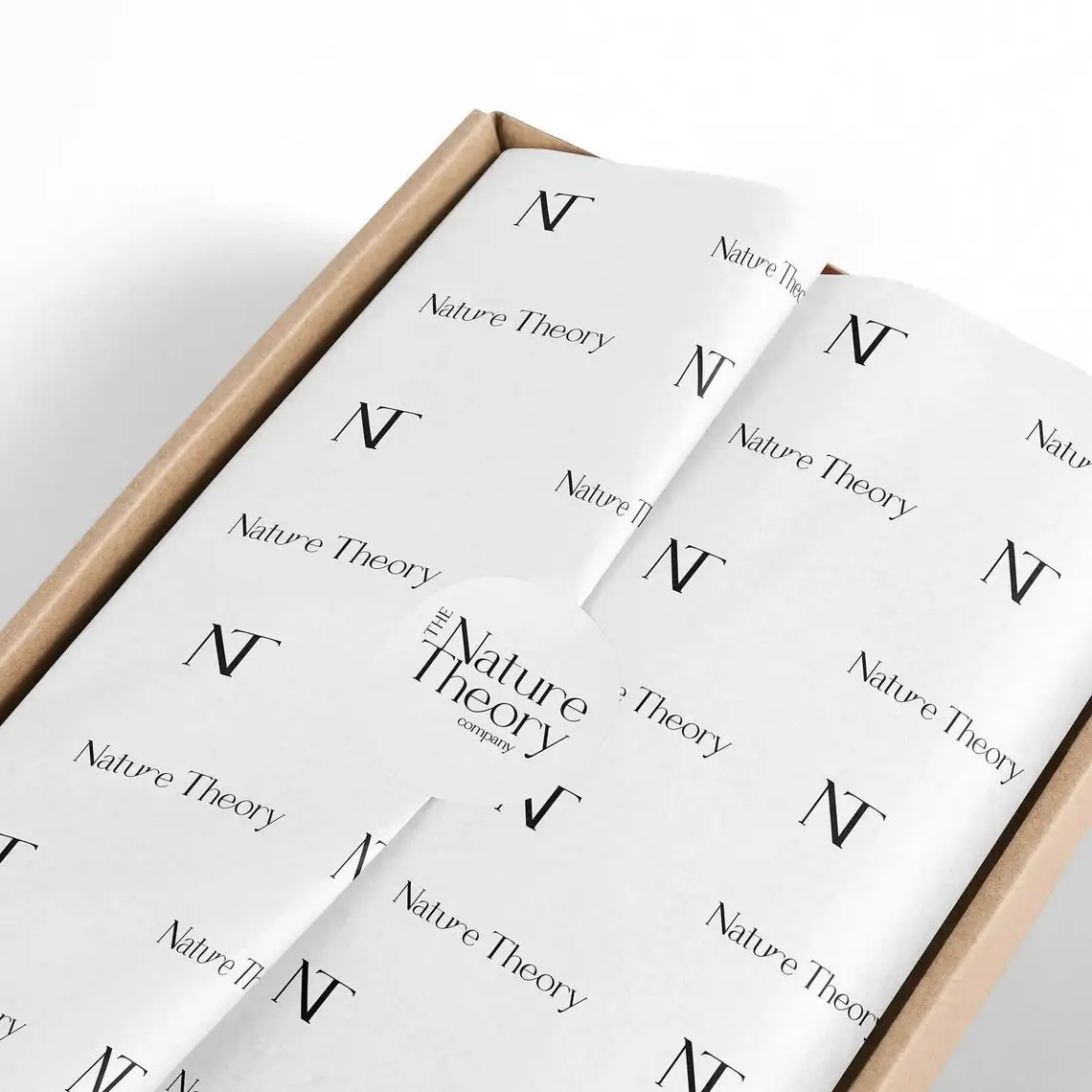 High Quality Brands Names Logo Printing 17g Wrapping Tissue Paper