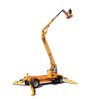 Spider Articulated Hydraulic Small Boom Lifts Aerial Work Platform ...