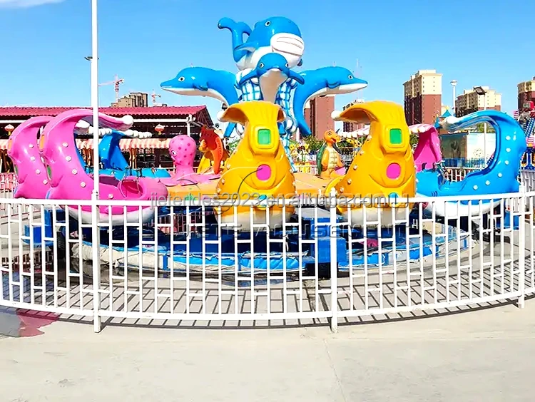 play land shooting water amusement ride shark island water ride for sale