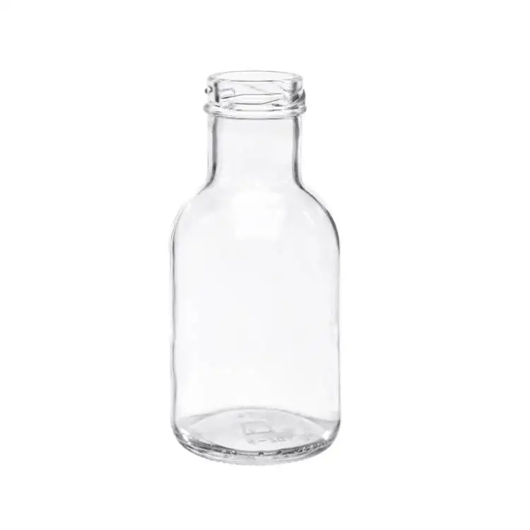Bulk 16 oz Glass Stout Bottle For BBQ Sauce, Kombucha & More