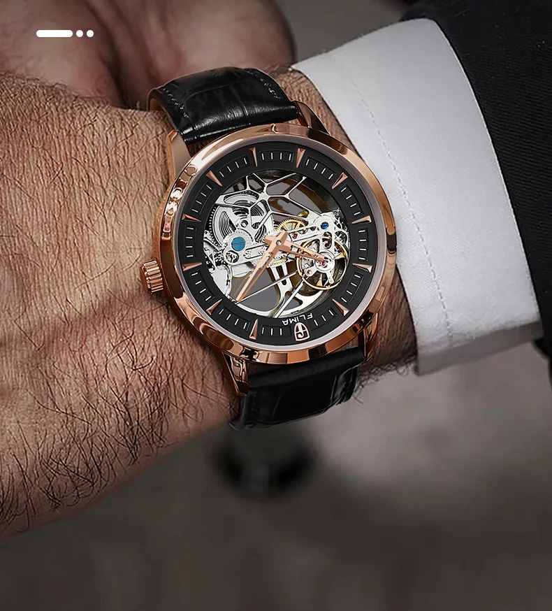 New Arrived Classic Fashion Good Quality Mechanical Wrist Watch For Men