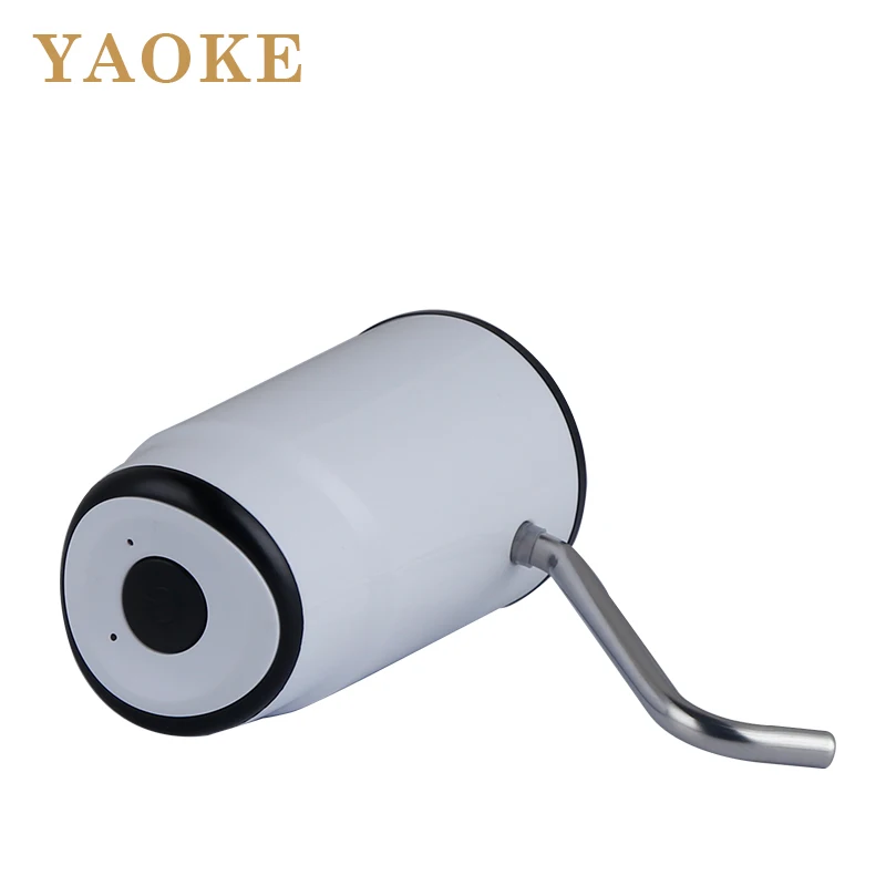 Специальный Пользовательский белый и черный бутылка ручной напиток водяной