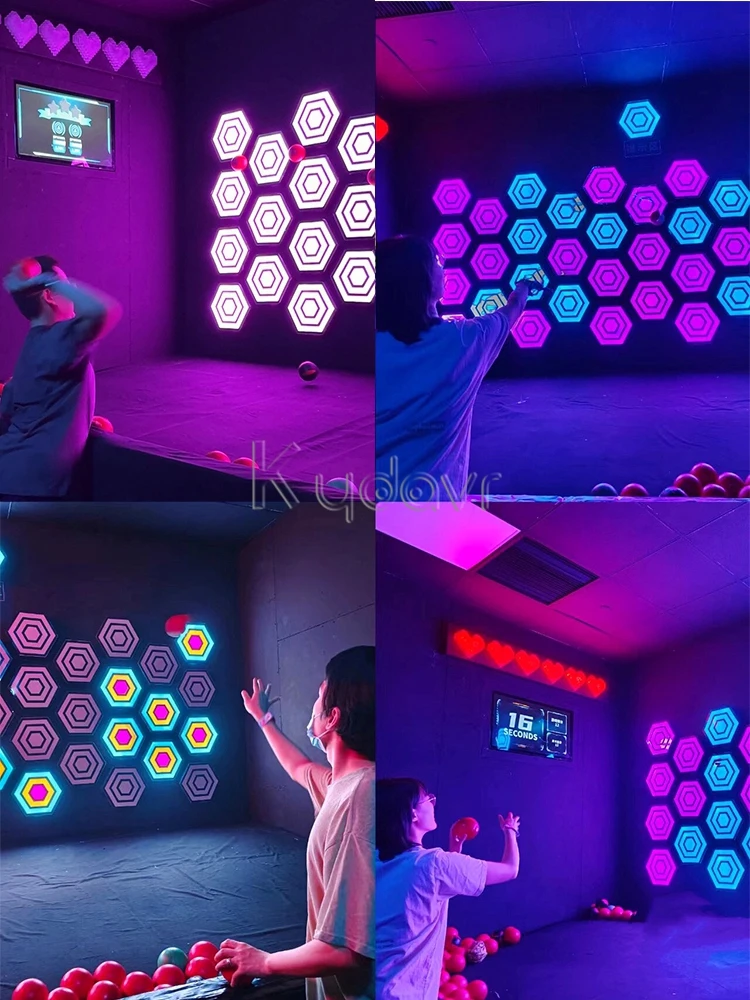 Activate Throwing Sport Reaction Games Wall Ball Room Escape Maze Arena