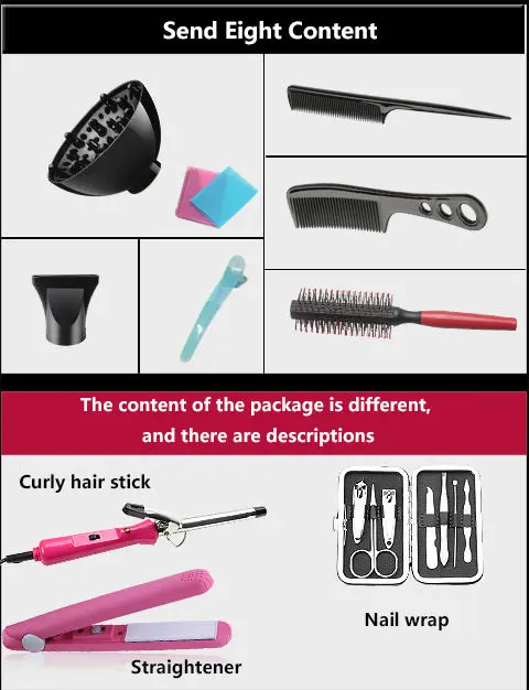 Wholesale High Speed Hair Dryer Set Electric Home Hair Tools