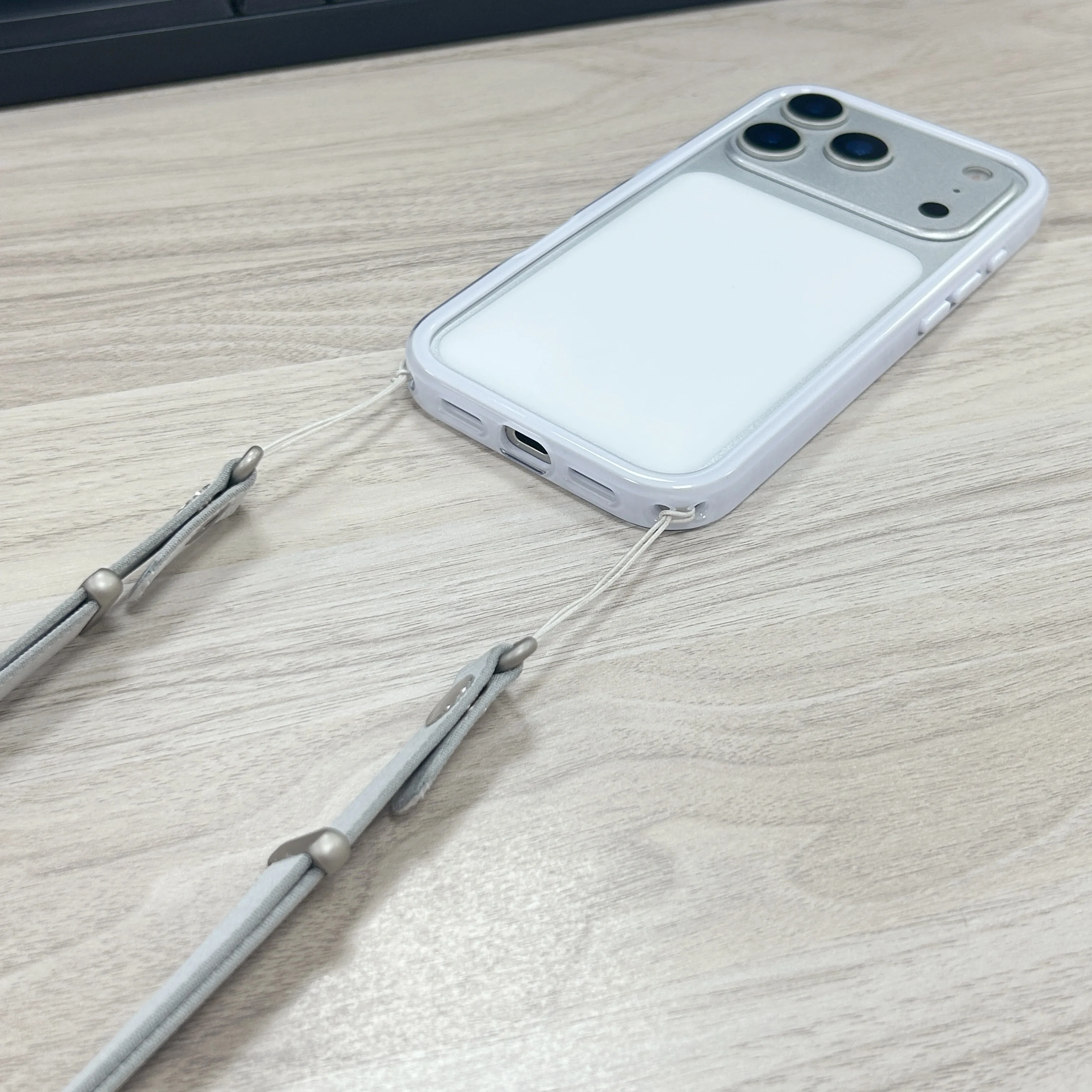 product soft edge anti knock phone case waterproof shockproof ins style slim cross body strap lightweight frame for iphone 17 pro max-2