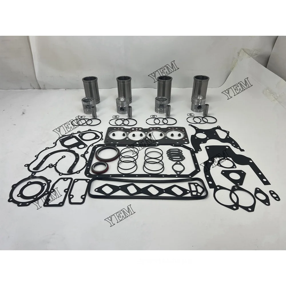 B490B Cylinder Liner Kit With Gasket Set for Xinchai Rebuild Kit 4