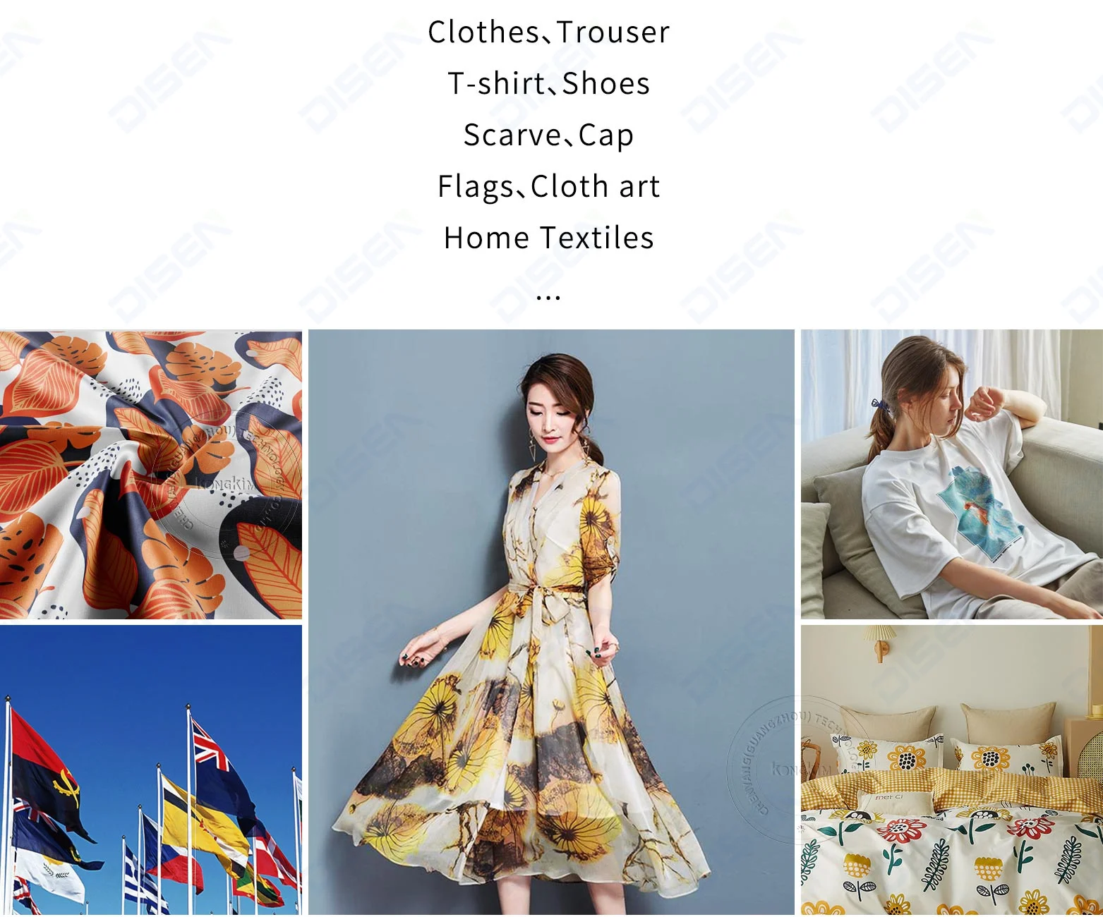 Two-headed I3200 Large Format Flag Materials Mug to Ribbon Tarpaulin and Thermal Sublimation Printer 1.3m 1m6 2 Meter