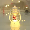 White shell christmas lantern dancing old man model