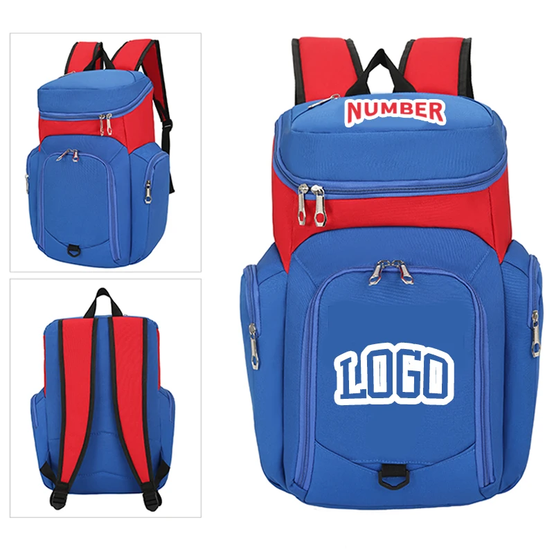Custom Logo School Pocket Oxford Lining Casual Sports Backpacks