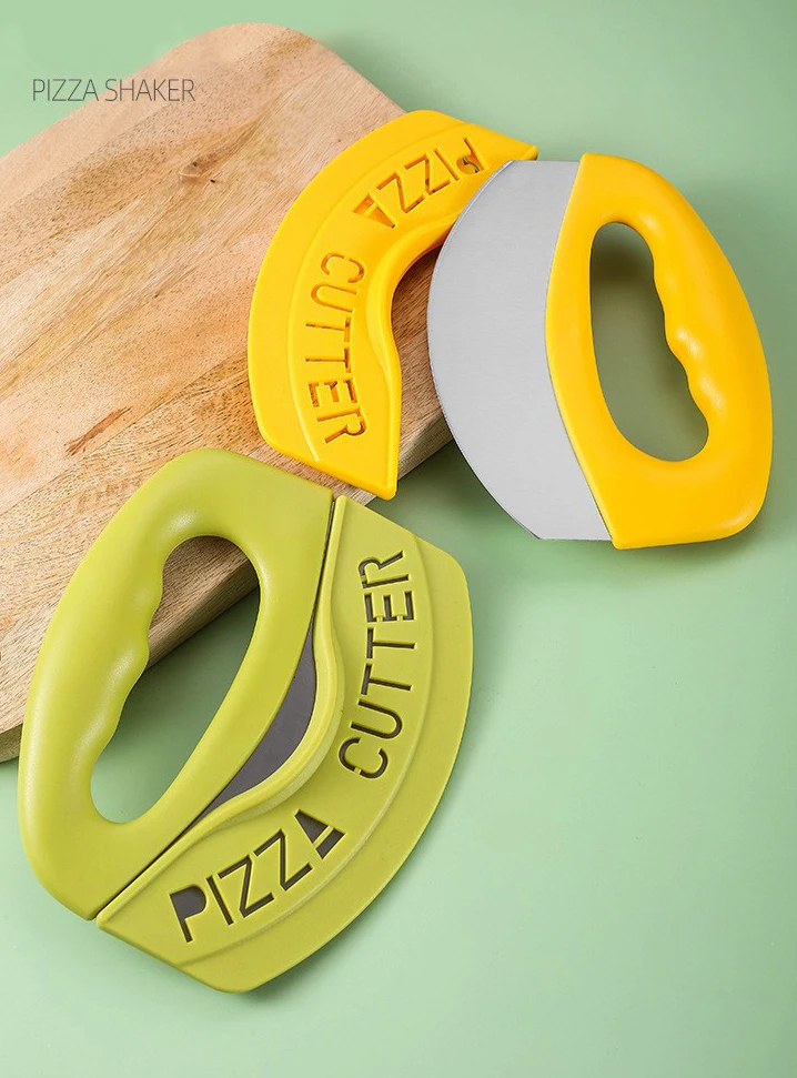 New Design Handle Roller Pizza Cutter Tool Stainless Steel Plastic