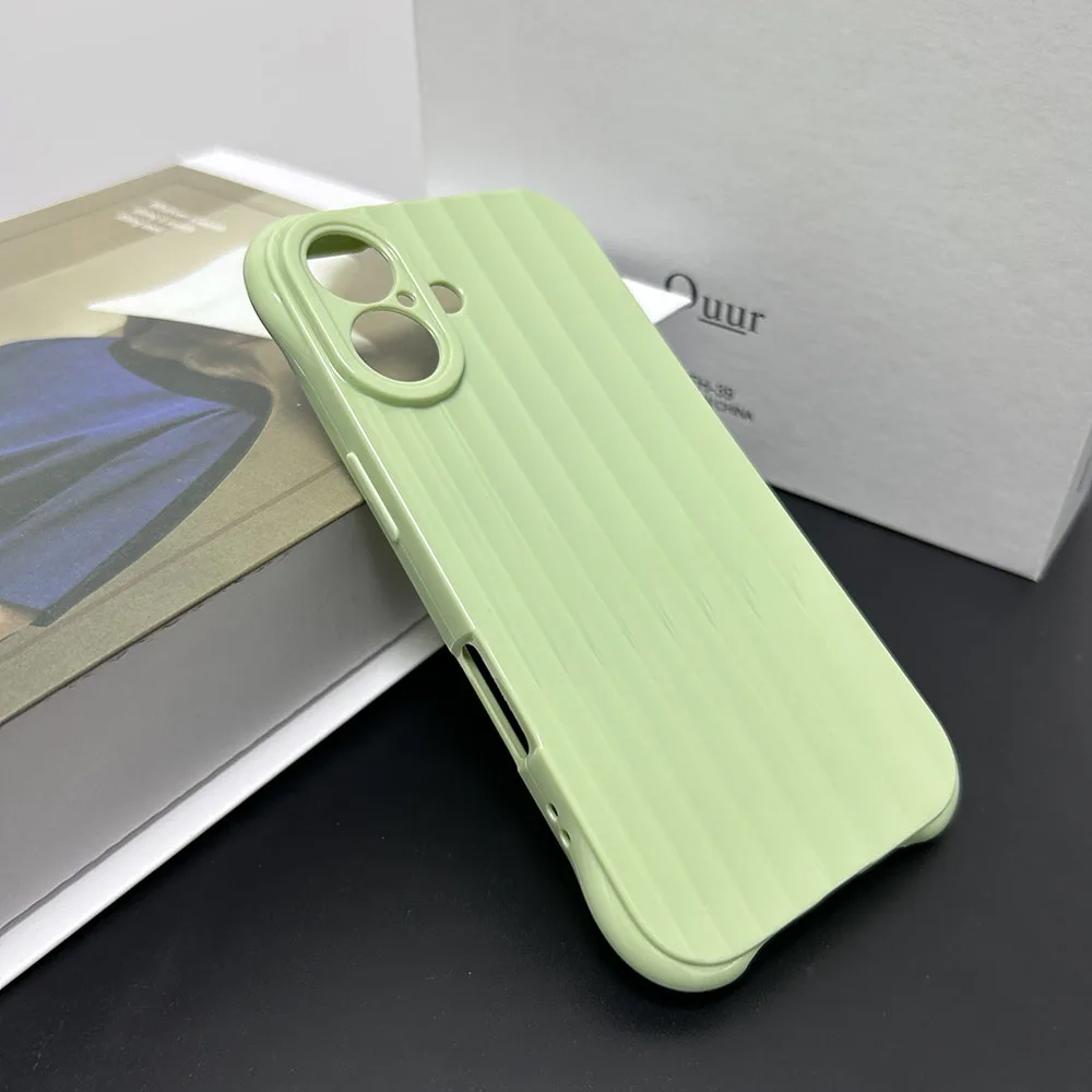 Tpu Phone Case For Iphone 16 Pro Max Plus Simple Cases Pure Colour Cover Travel Luggage Luxury Sjk512 Laudtec factory