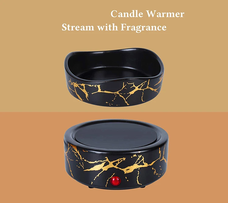 2in 1 Luxurious Wax Melter,Electric Candle Warmer Buy 2 In 1