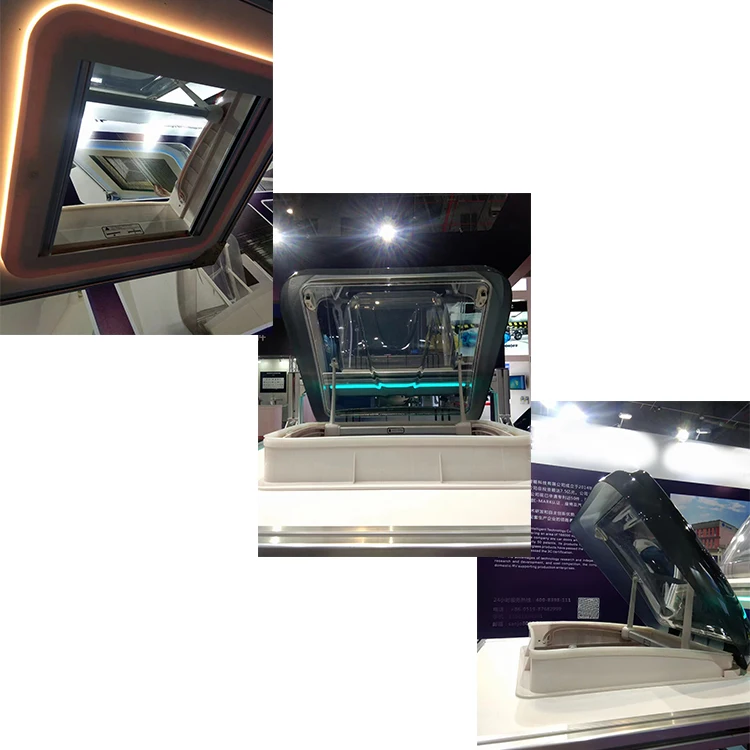 Aerodynamic Caravan Top Roof Window - Enhance RV Experience