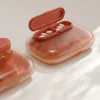 6 compartments transparent orange