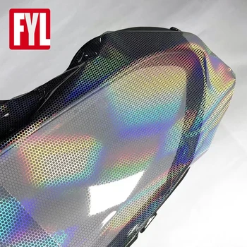 New Headlight Film Arrival Rainbow Laser favose Car Lamp Vinyl film