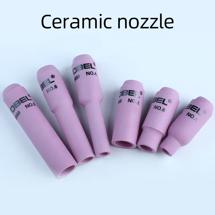 WP17/WP18/WP26 TIG Accessories Set Copper Ceramic Nozzle Welding Torch Parts Gun Components for Stainless Steel Fabrication