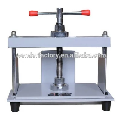 A3 Desktop Financial File Manual Pressing Book Machine for Manufacturing Plant for Certificate Note Coin Paper Hand Flattening