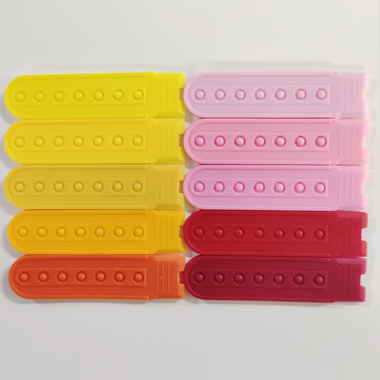 DWDP  Hot Snapback Strap Replacement 7 Holes Straps Buckle Hats Repair Fasteners POM Material Baseball Cap Clip