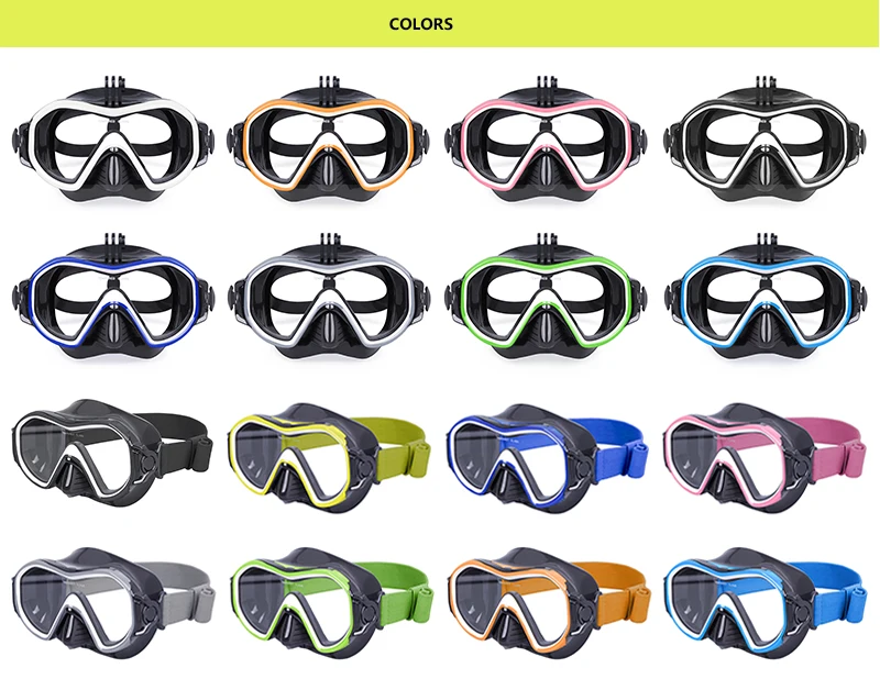 Aloma factory Adult Scuba Diving Masks Gear Freediving Spearfishing Snorkeling gear Diving Mask factory