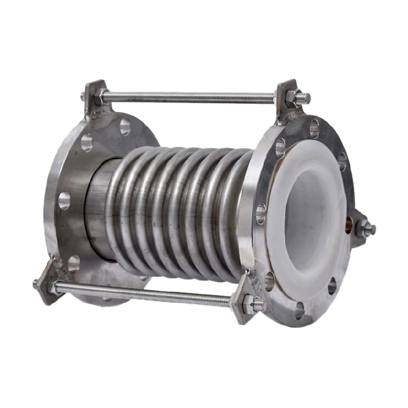 Approved 304  Vibration Noise Resistant Highly Flexible Stainless Steel Flange Metal Expansion Joint