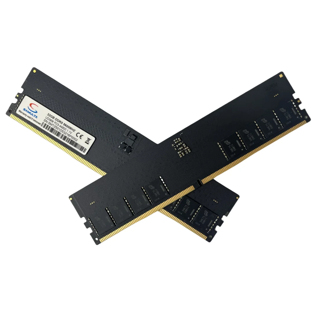 32GB DDR5 ECC 6000MHz Fully Compatible Desktop PC Gaming Memory Original Chipsets Single Stick 