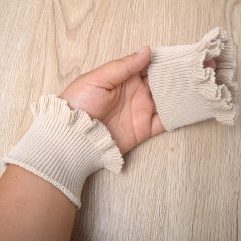 
Гофрированные ребристые манжеты, женские аксессуары для одежды, материалы для рукоделия 