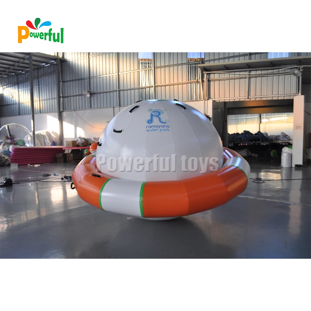 Summer Inflatable Saturn Water Seesaw Floating Toys for Water Park Inflatable Water Saturn Rocker for Sale