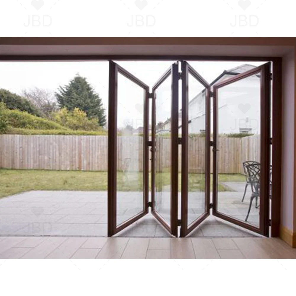 Interior and Indoor Concertina Doors with Soundproof Anti Impact and Thermal Insulation