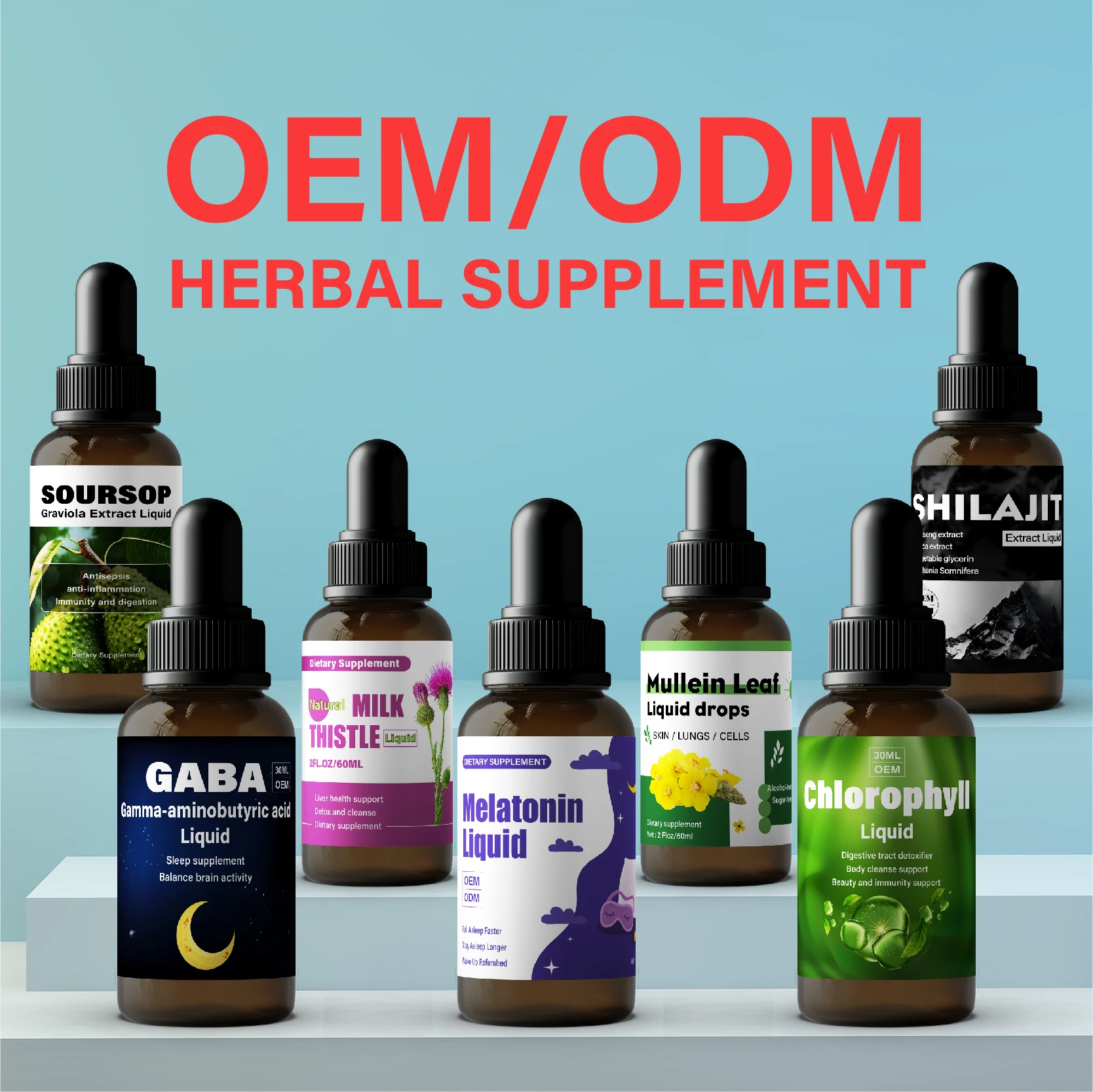 Factory OEM Custom Male Power Health Care Products Maca Oyster Extract Liquid Herbal Supplements