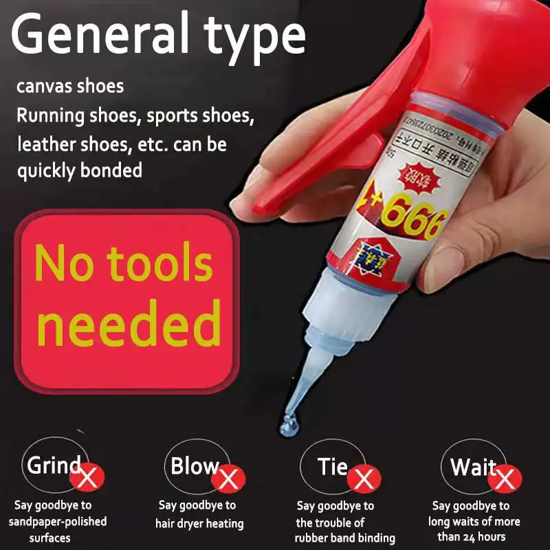 Strong Adhesive Cyanoacrylate (ca) Glue 4g,26g 40g 50g Instant Glue For