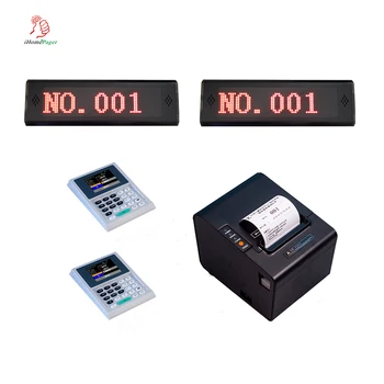 Simple and practical wireless queue management pager system for bank hospital