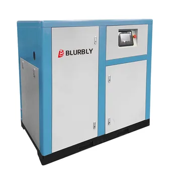 2023 New design fixed speed low pressure low noise air compressor 18.5kw oil free screw compressor 30L