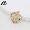 Colored zircon tortoise