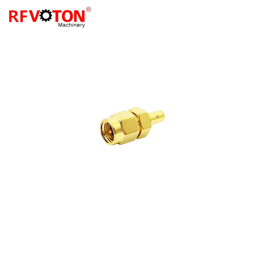 RF Connector Antenna Adapter SMA Male to SMB Female Gender Changer Adapter supplier