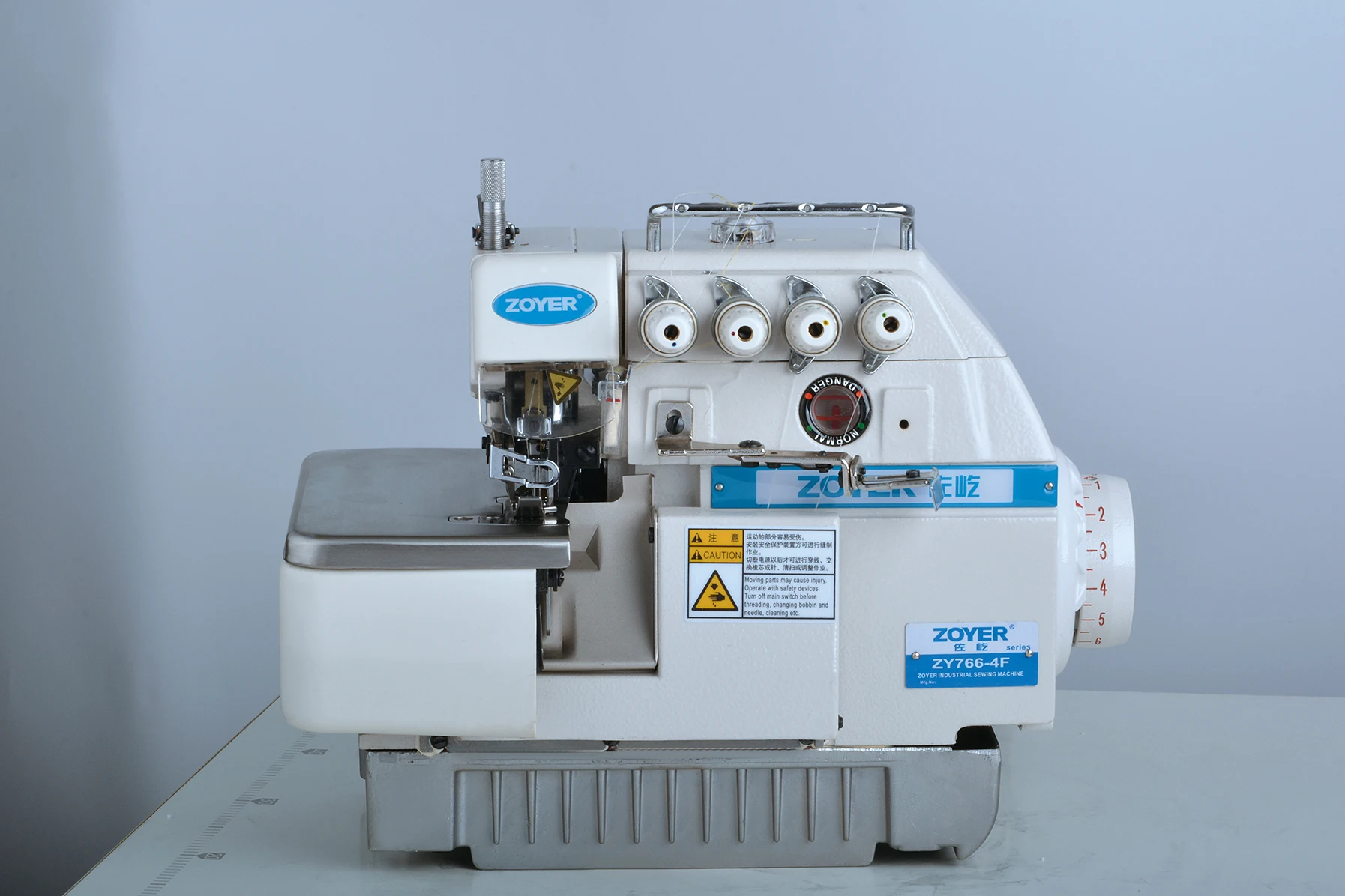 ZY766-4D Overlock Sewing Machine - High-Speed & Reliable